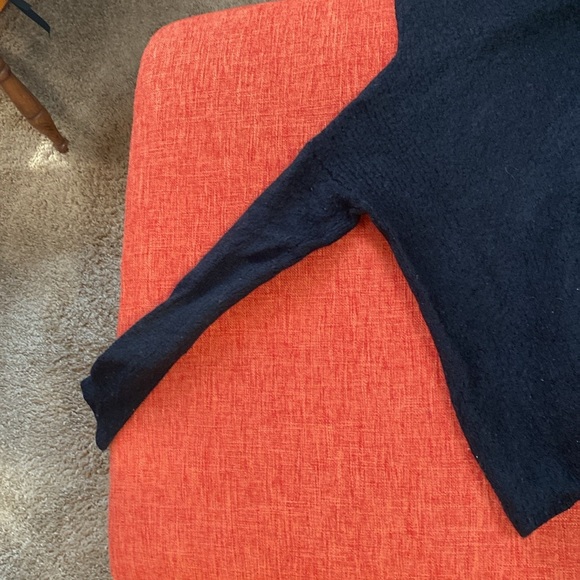 Reformation Black Alpaca Turtleneck Sweater Knit - Picture 13 of 14